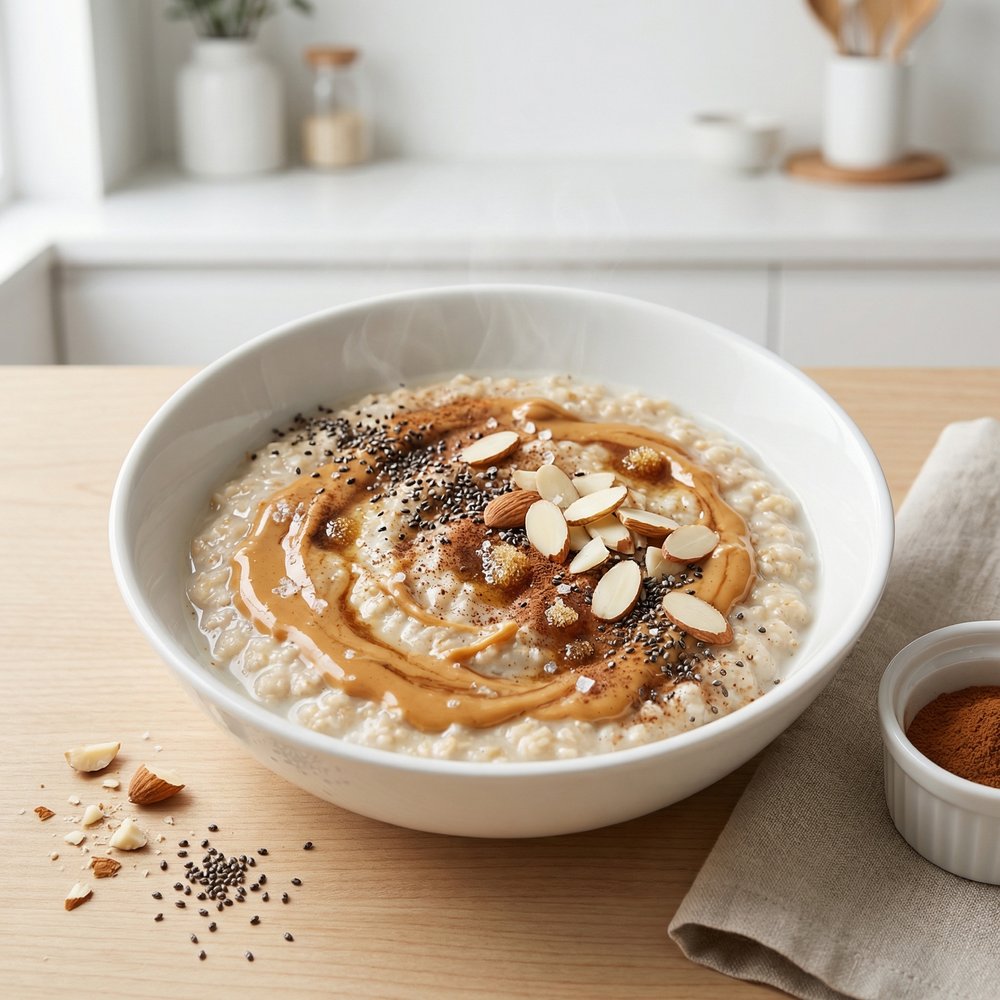 Trail-Ready Peanut Butter Oatmeal