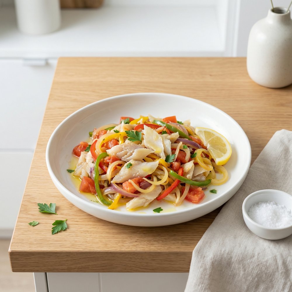 Trinidad-Style Saltfish Buljol