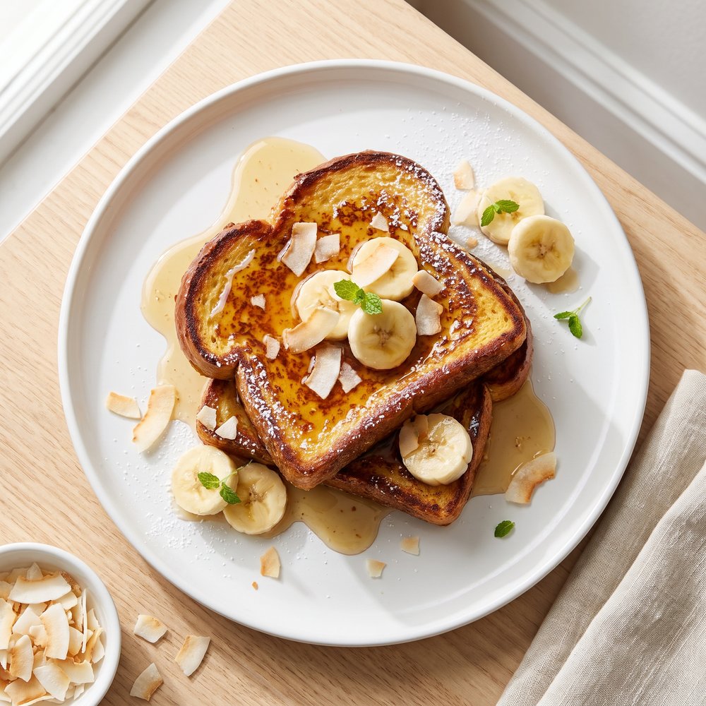Tropical Piña Colada French Toast