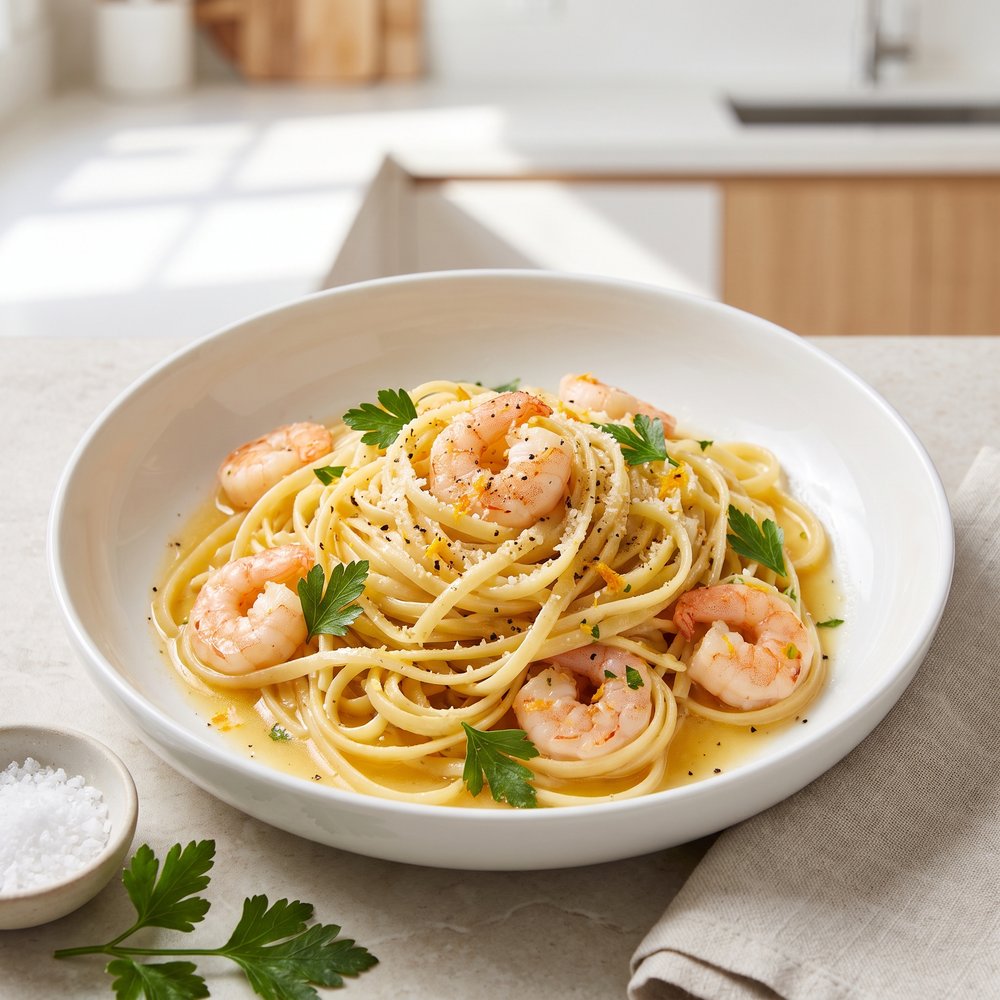 Tropical Shrimp Scampi