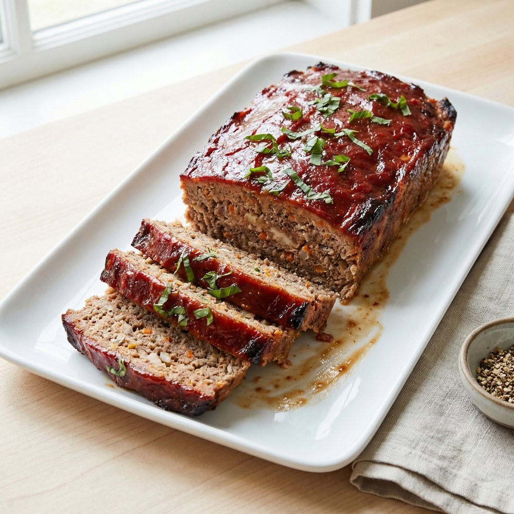 Triple-Meat Homestyle Meatloaf