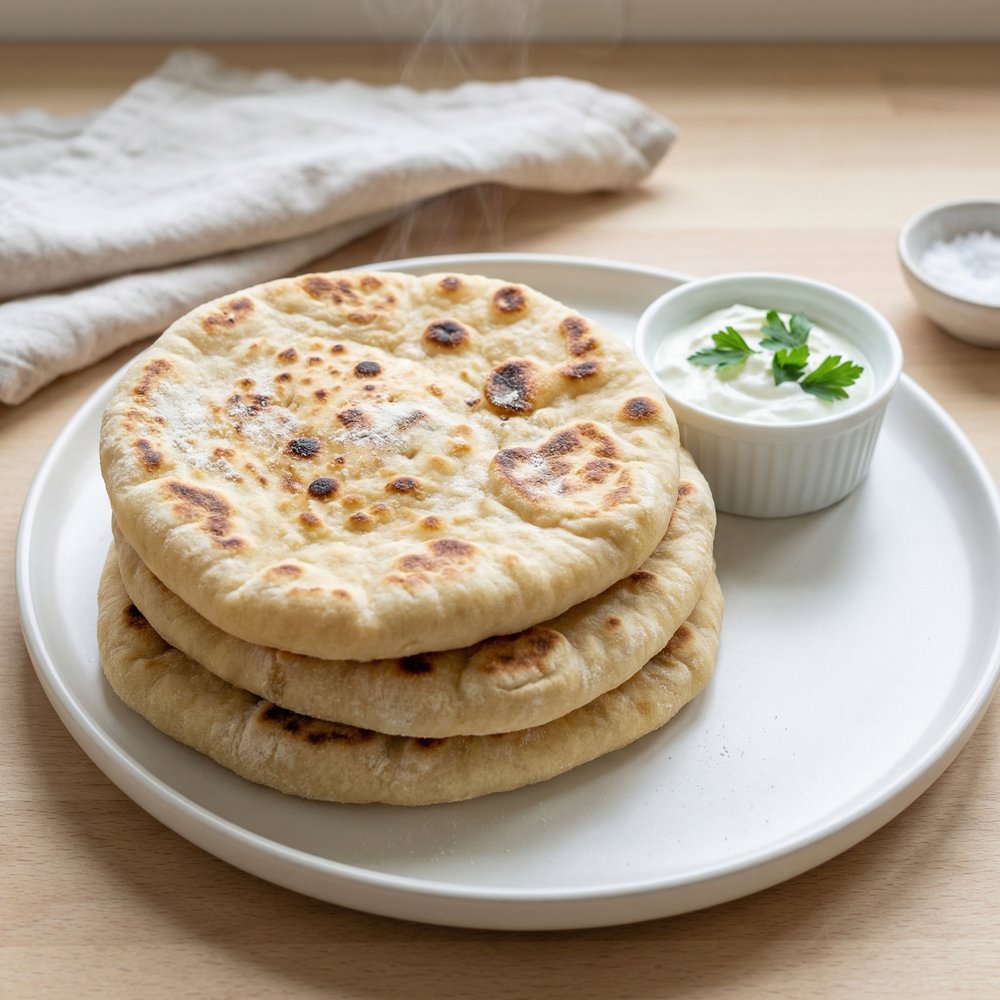 Bazlama – Turkish Yogurt Flatbread