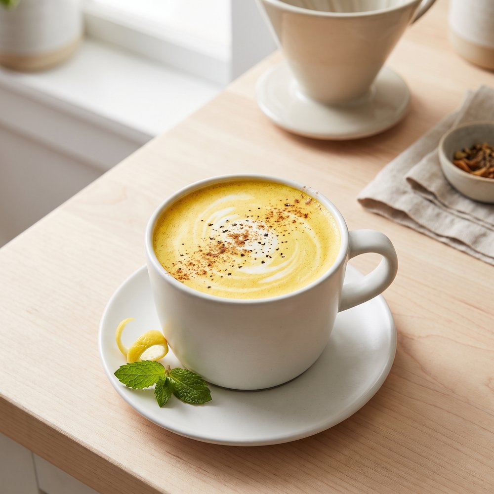 Turmeric Golden Milk with Turmeric Paste