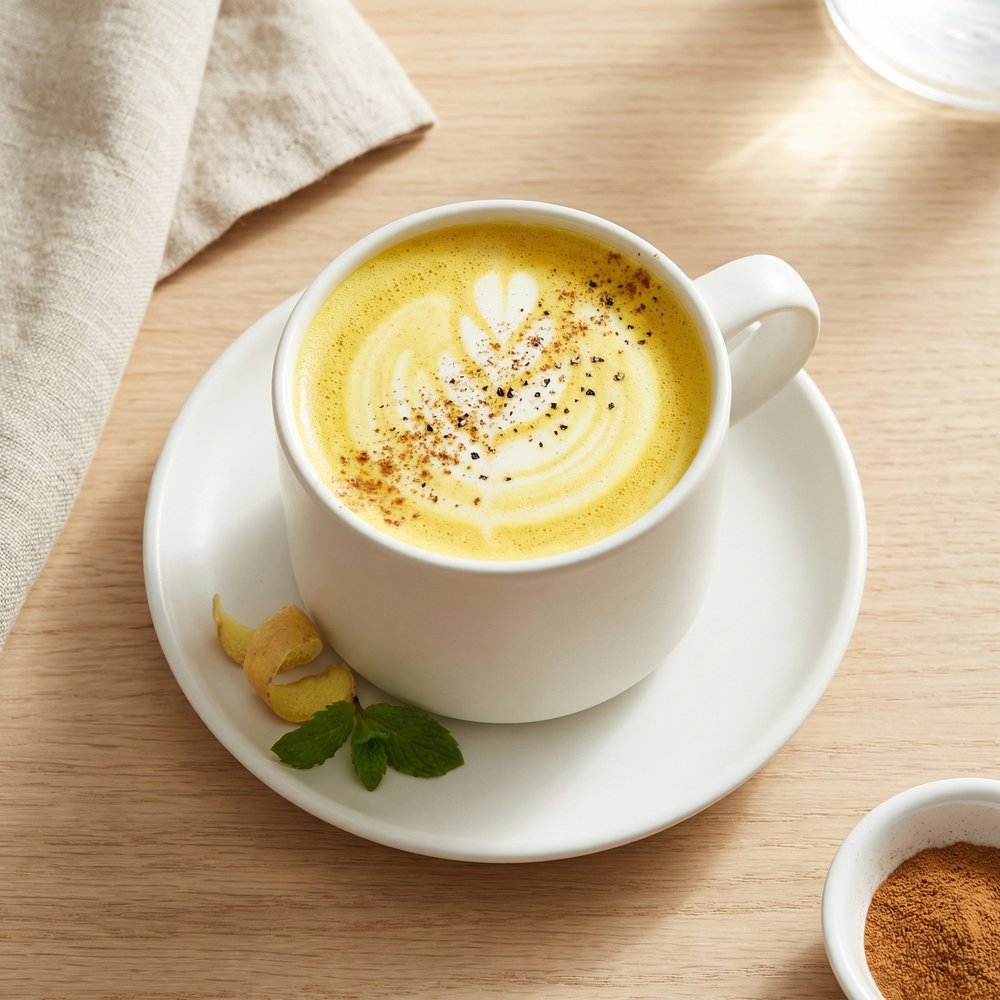 Turmeric Golden Milk with Turmeric Paste