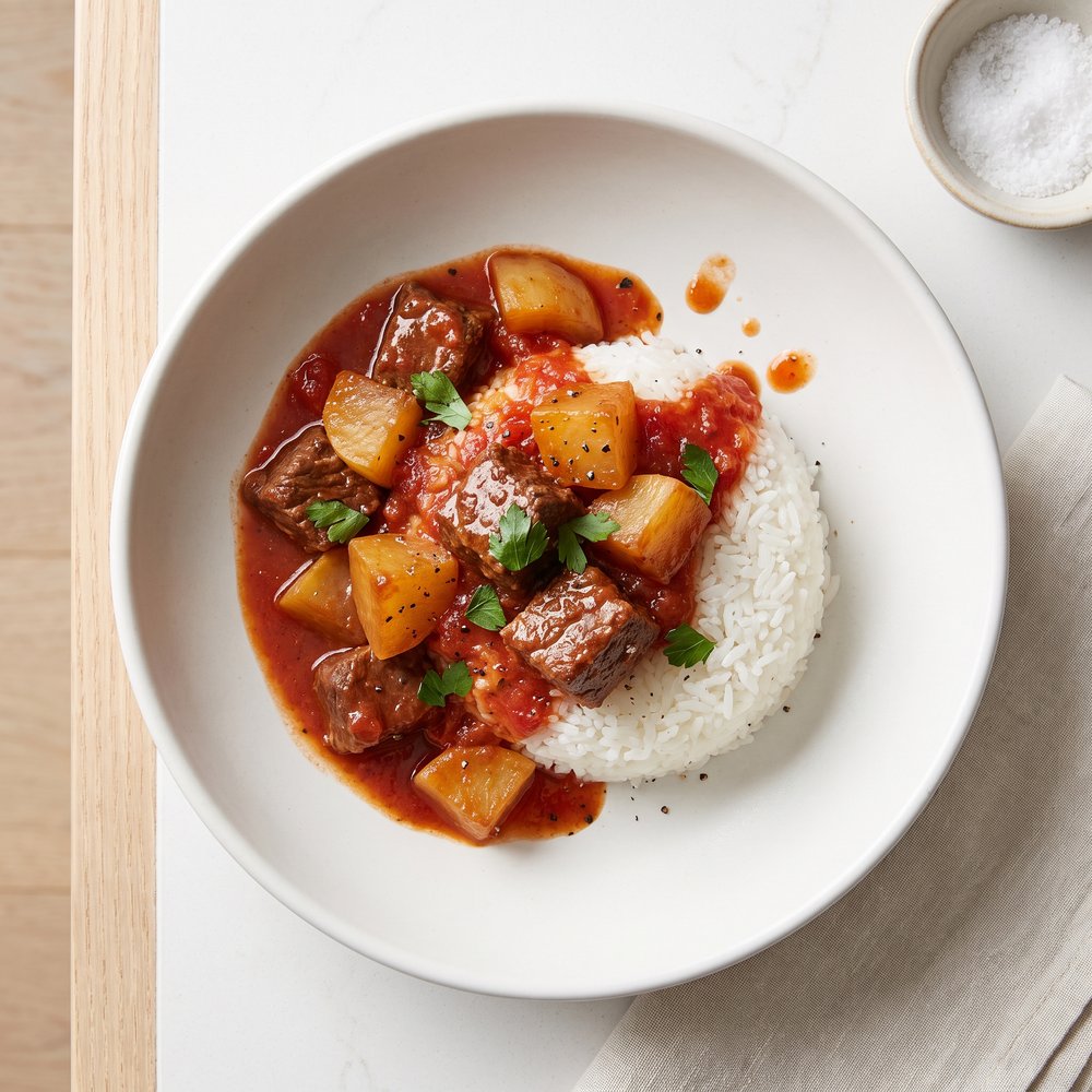 Turnip Stew-Arabic Style