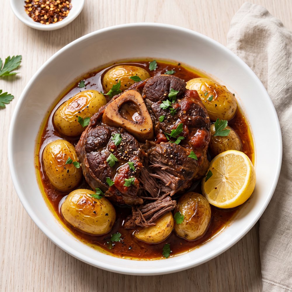 Tuscan-Style Braised Beef with Potatoes