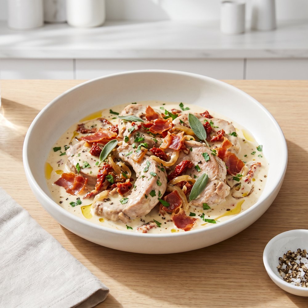 Tuscan-Style Pork Tenderloin
