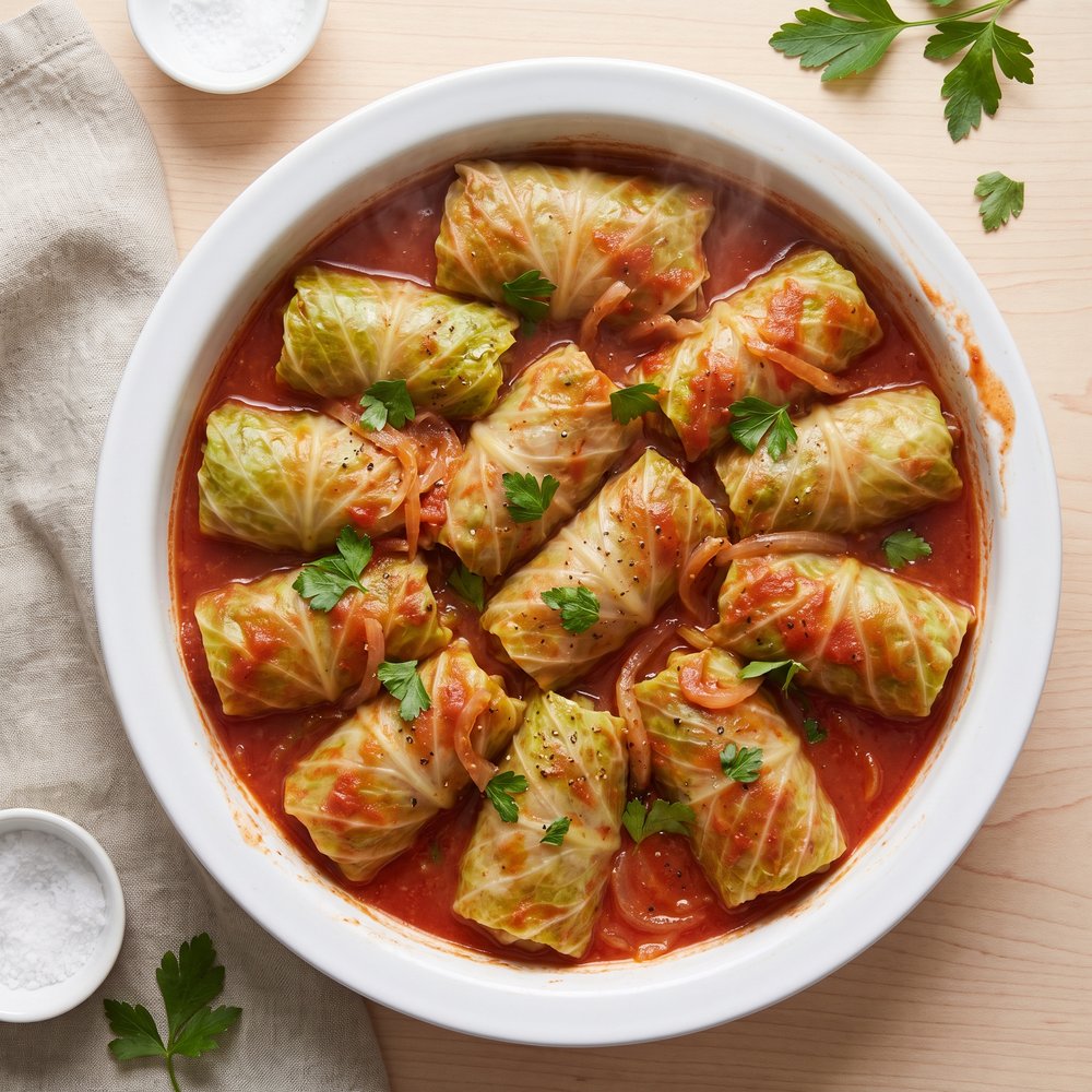 Ukrainian-Style Cabbage Rolls