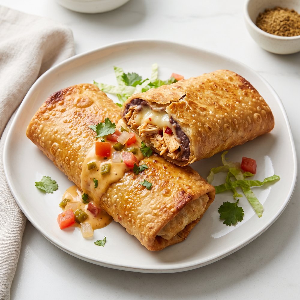 Ultimate Chicken Chimichangas