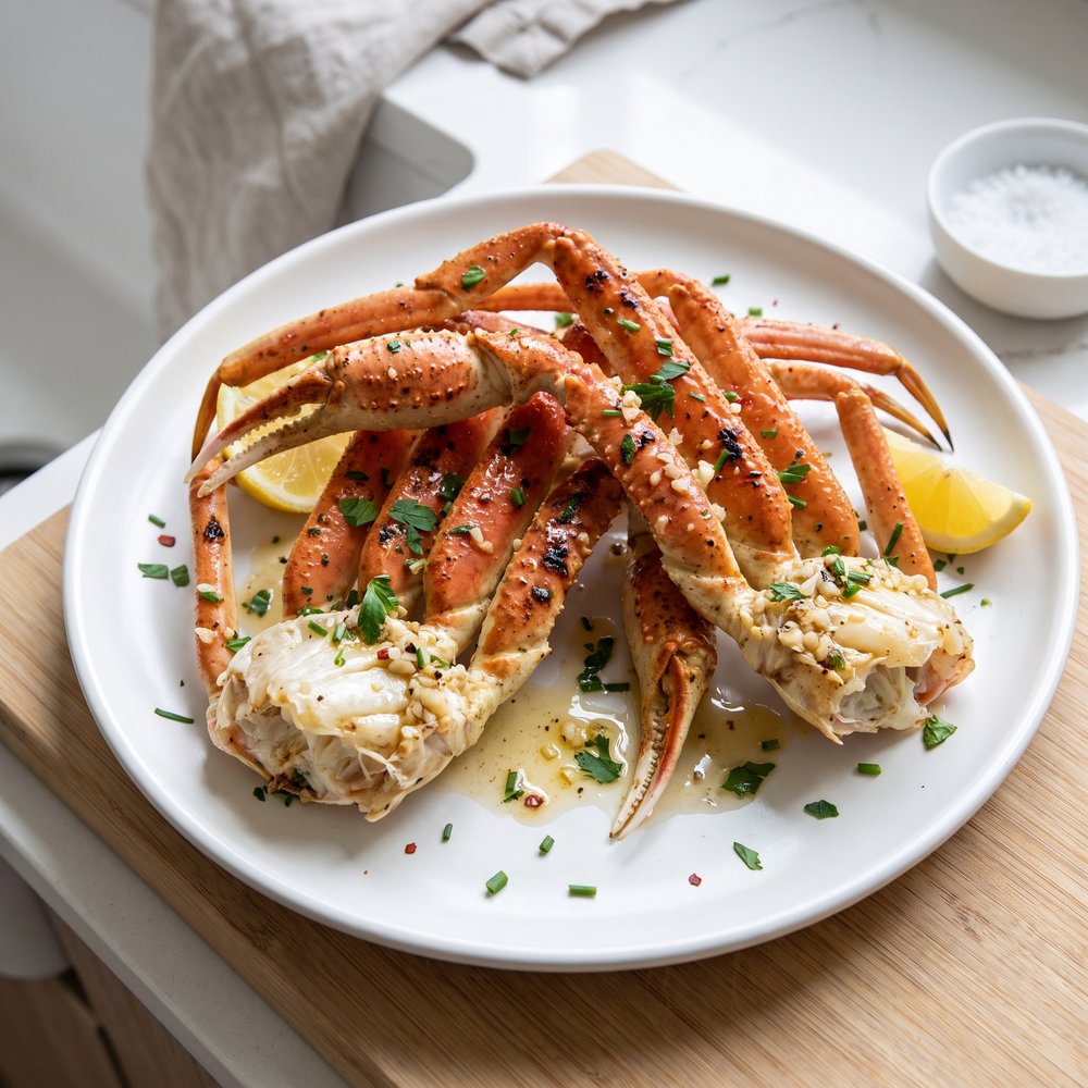 Ultimate Garlic-Butter Snow Crab