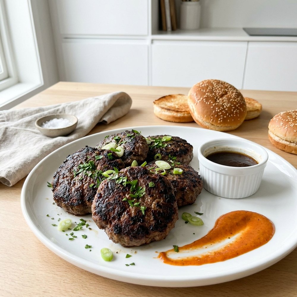 Ultimate Juicy Beef Burgers