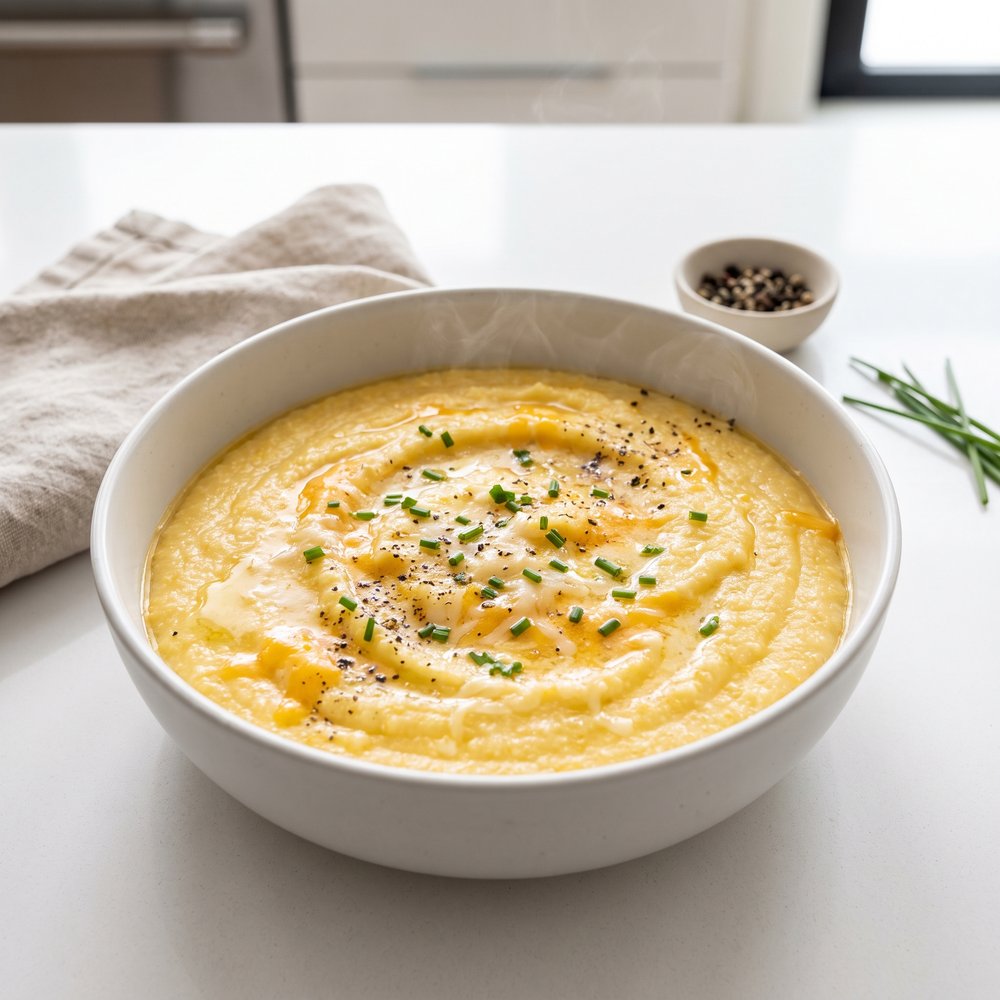 Ultra-Cheesy Rice Cooker Polenta