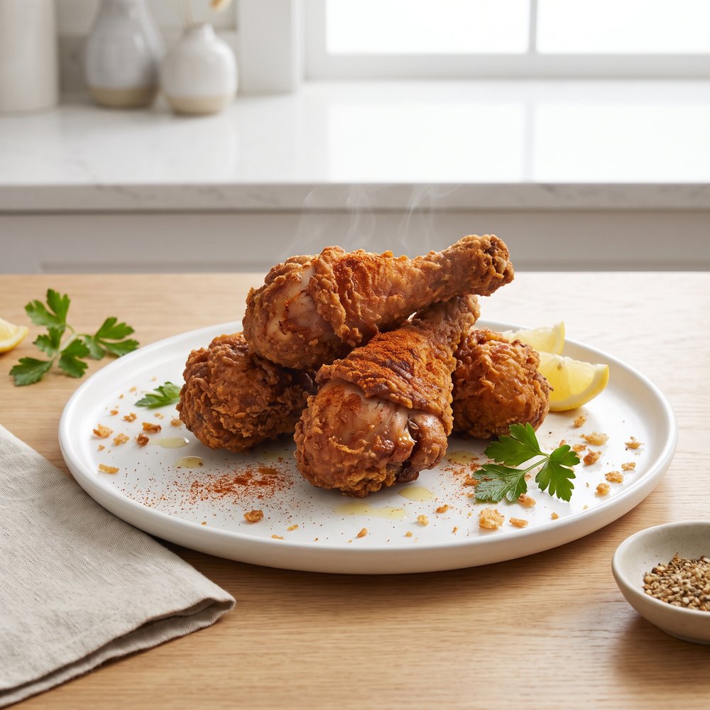 Ultra-Crunch Buttermilk Fried Chicken