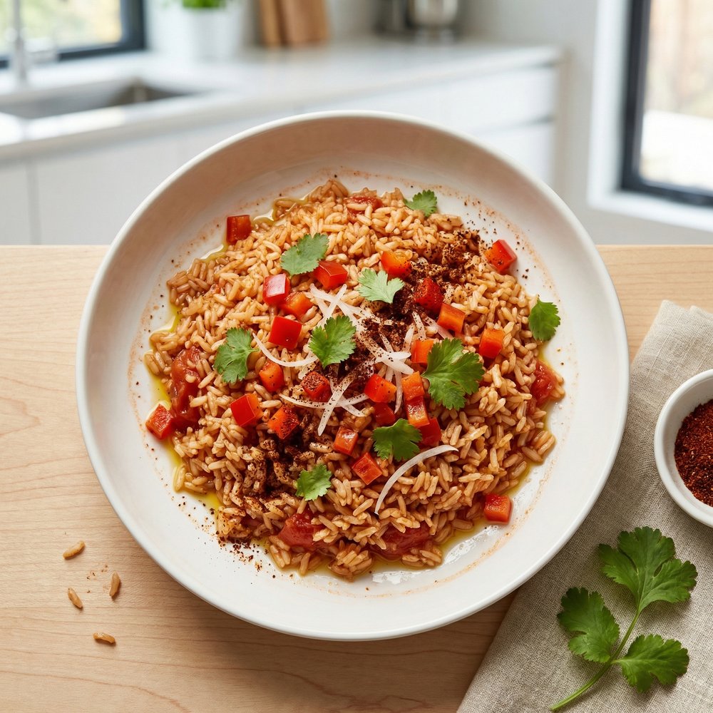 Plant-Based Spanish-Style Rice