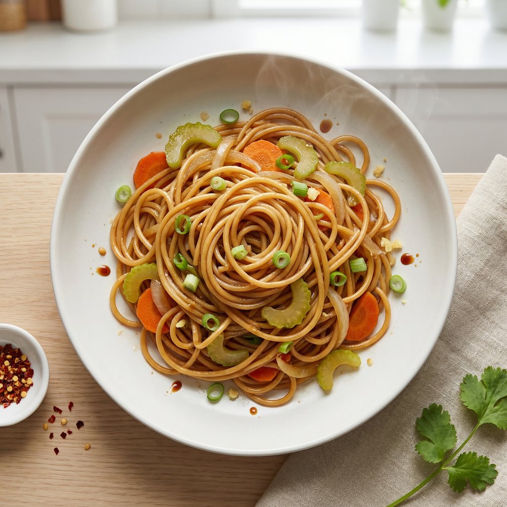 Stir-Fried Lo Mein-Style Noodles