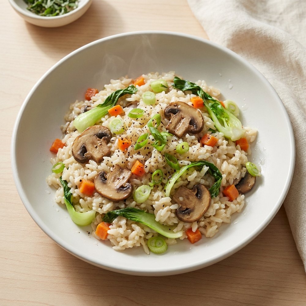 Vegetable Rice Pilaf in the Rice Cooker