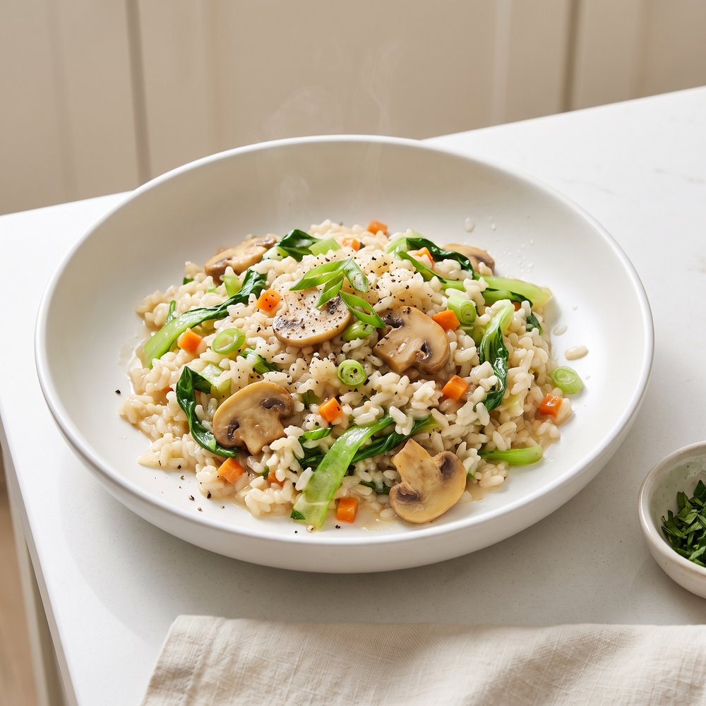 Vegetable Rice Pilaf in the Rice Cooker