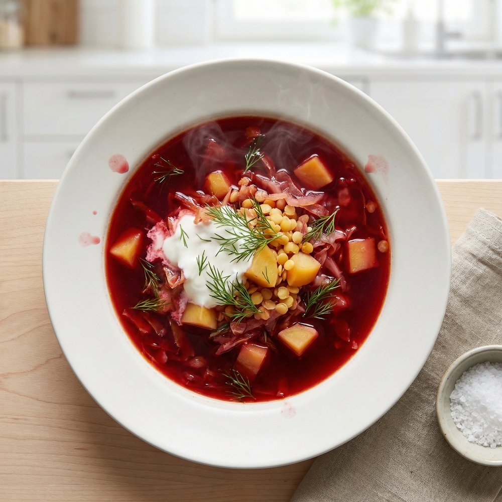 Hearty Meatless Borscht