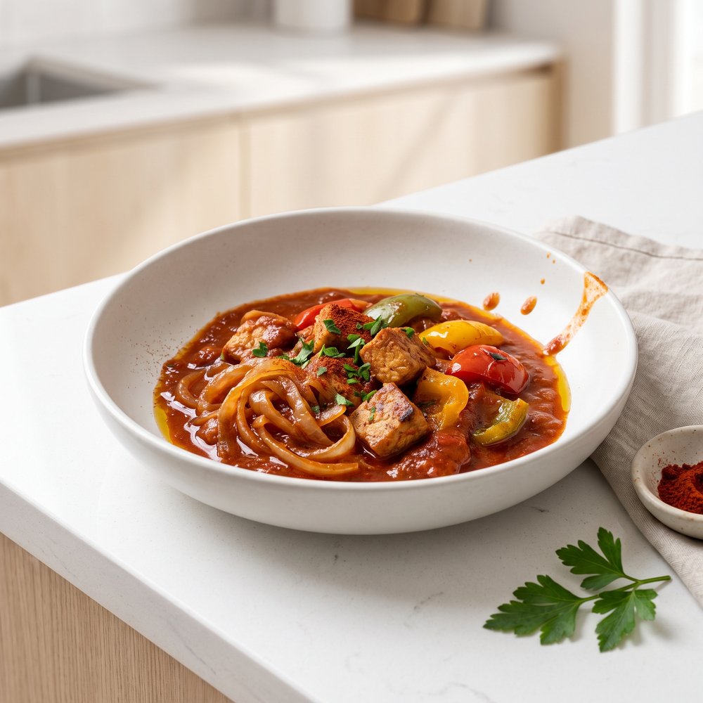 Vegetarian Mycoprotein Goulash