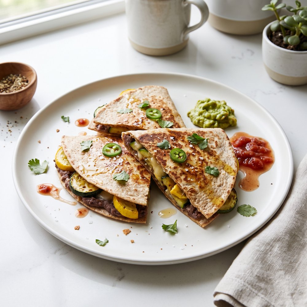 Veggie-Stuffed Quesadillas