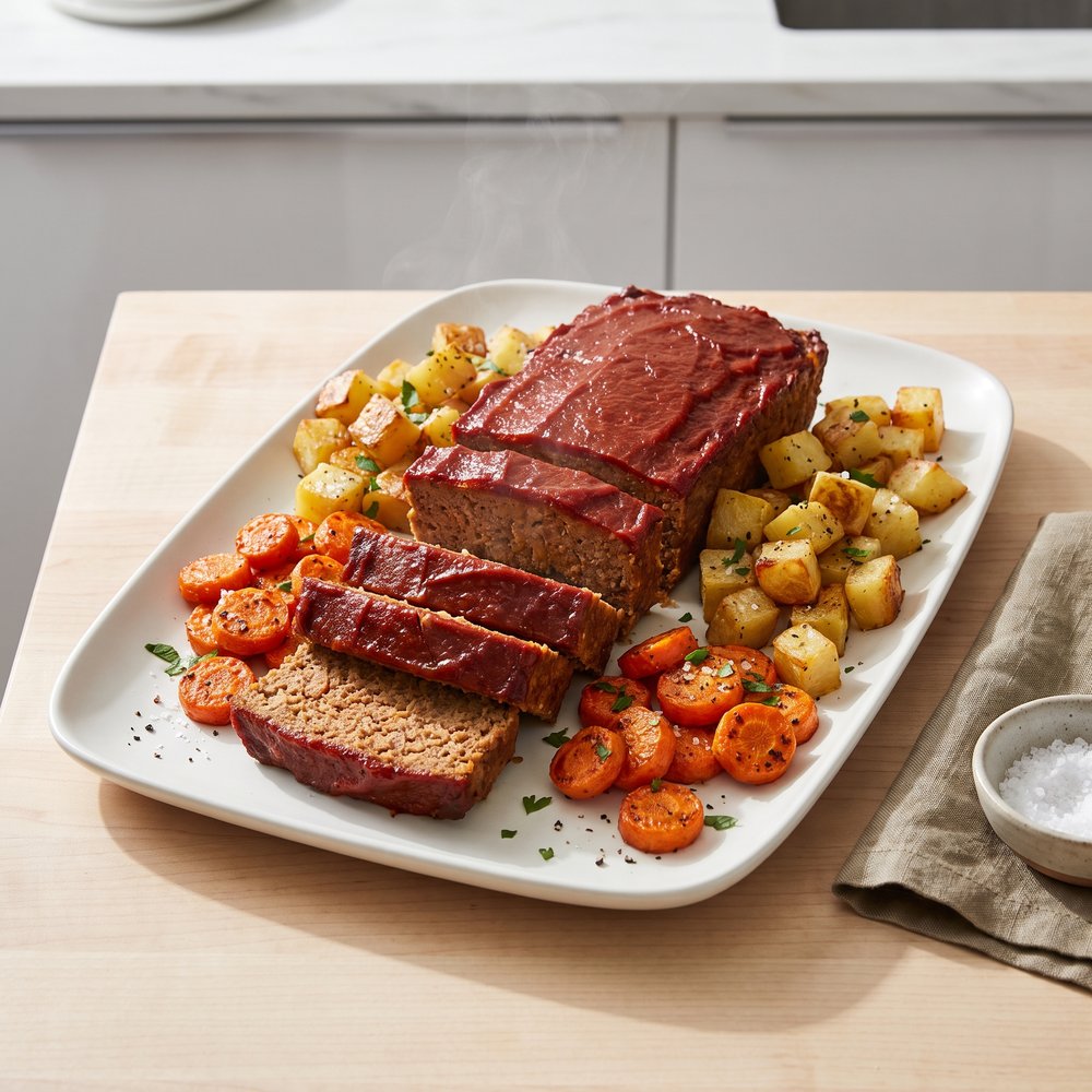 Veggie Loaf with Mixed Vegetables