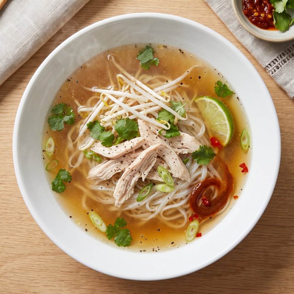 Vietnamese-Style Chicken Pho