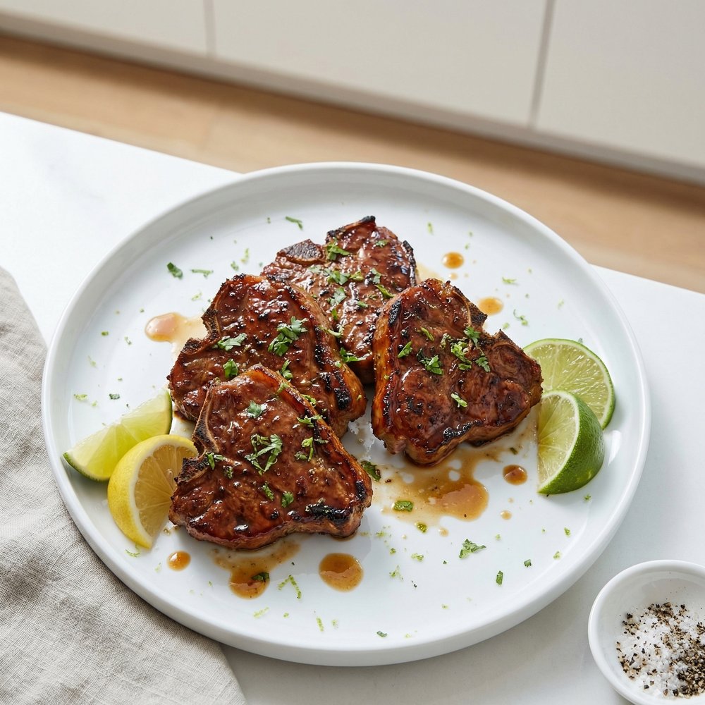 Fragrant Vietnamese-Style Lamb Loin Chops