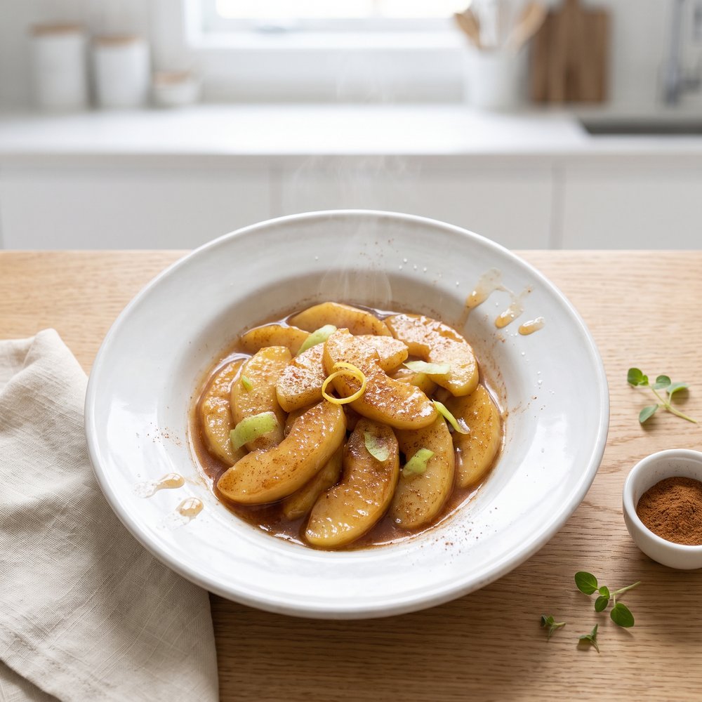 Warm Cinnamon-Sugar Apples