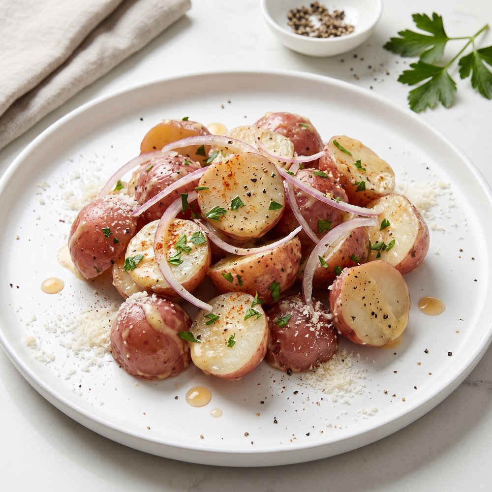 Warm Dijon Potato Salad