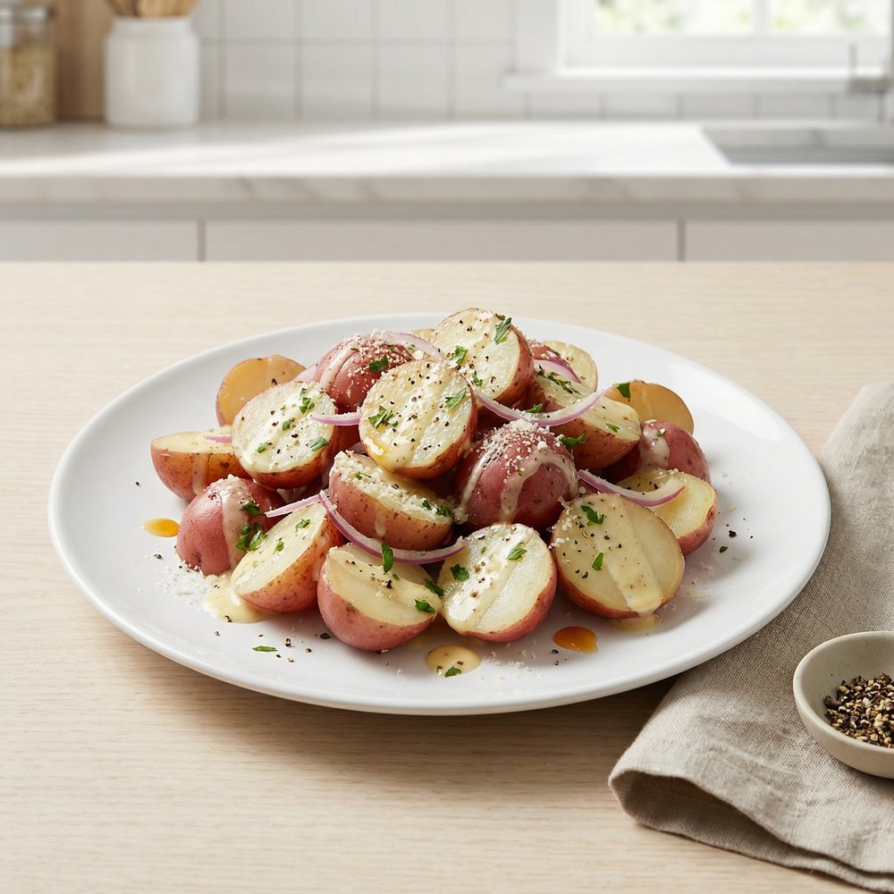 Warm Dijon Potato Salad