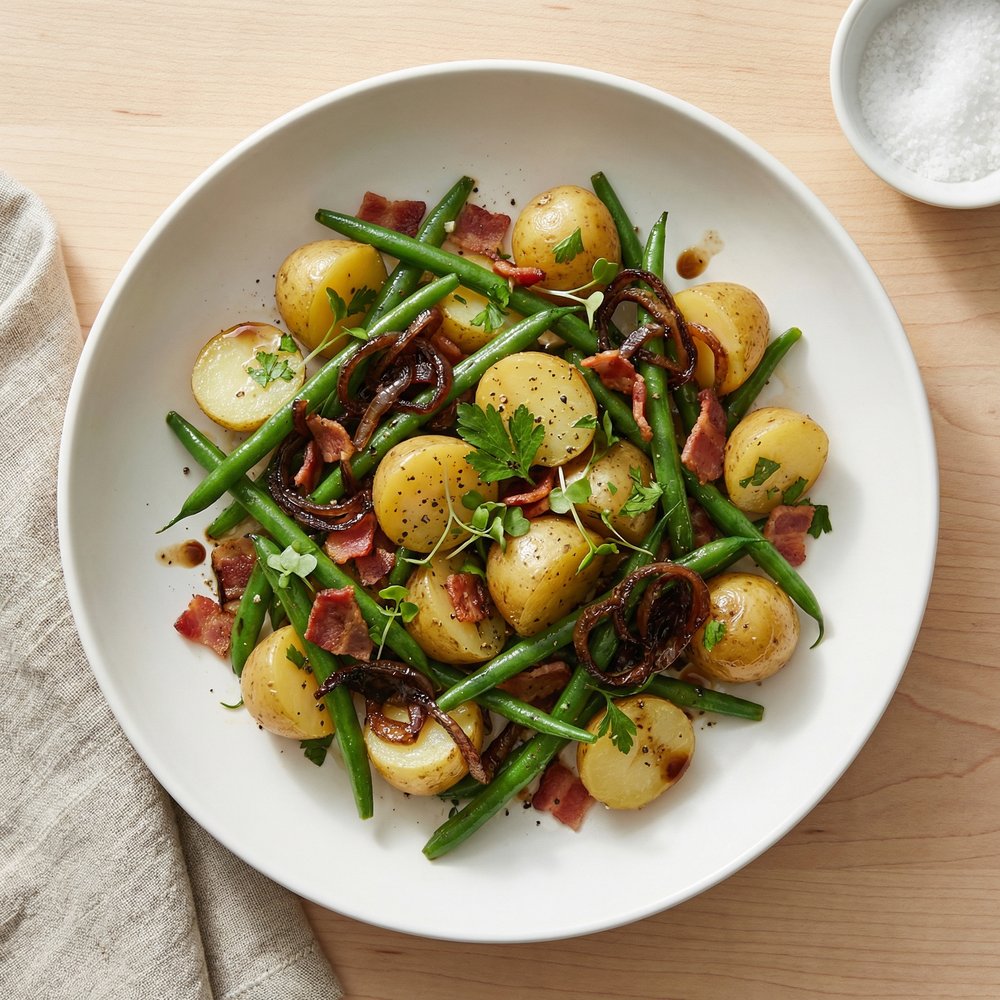 Belgian-Style Warm Salad Liégeoise