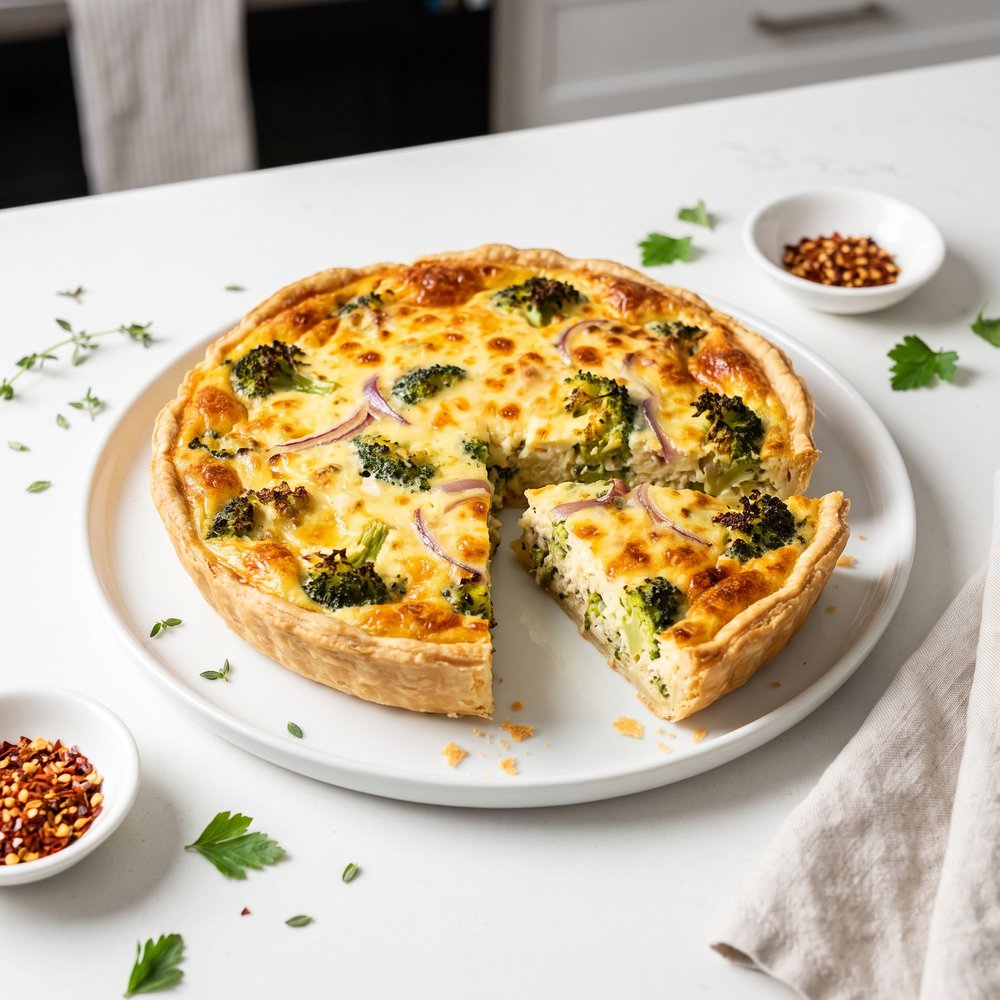 Weekday Broccoli Quiche