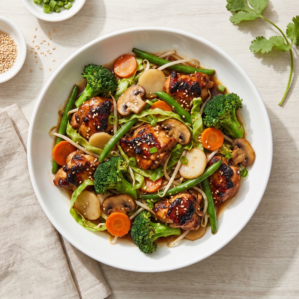 Weeknight Chicken and Veggie Stir-Fry