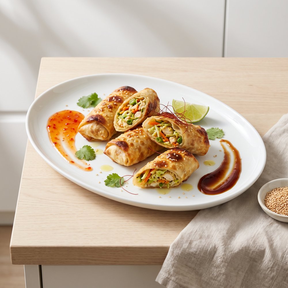 What the ELLE...Baked Egg Rolls
