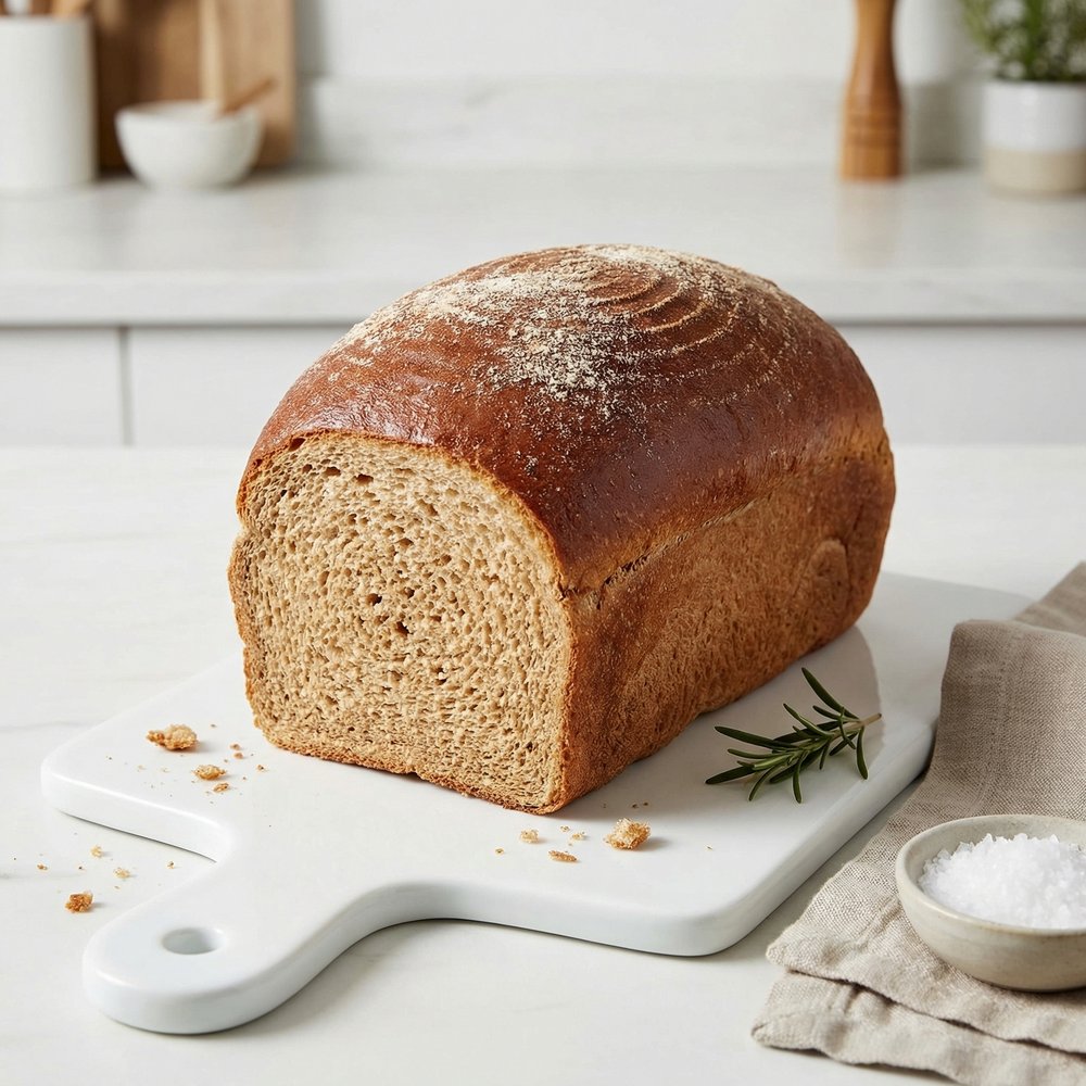 Simple Whole Wheat Sandwich Bread