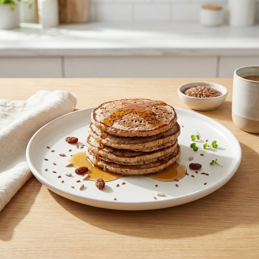 Heart-Healthy Whole Wheat Pancakes