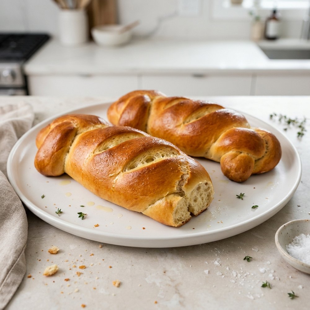 Wiener Dog Braided Challah Loaf