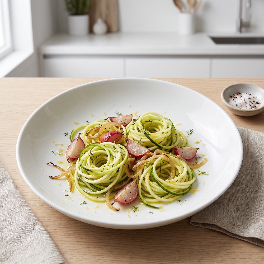 Wifey's Lemony Zoodles