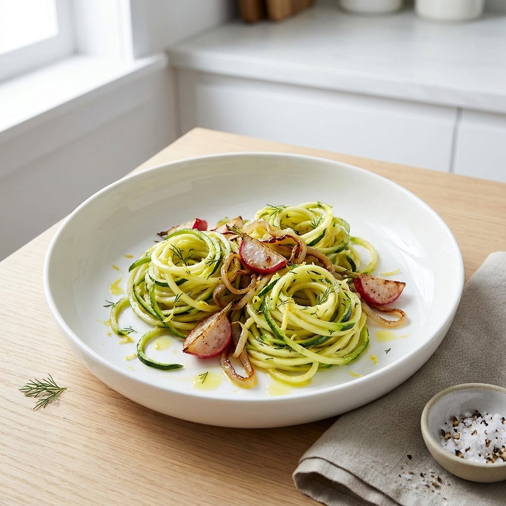 Wifey's Lemony Zoodles