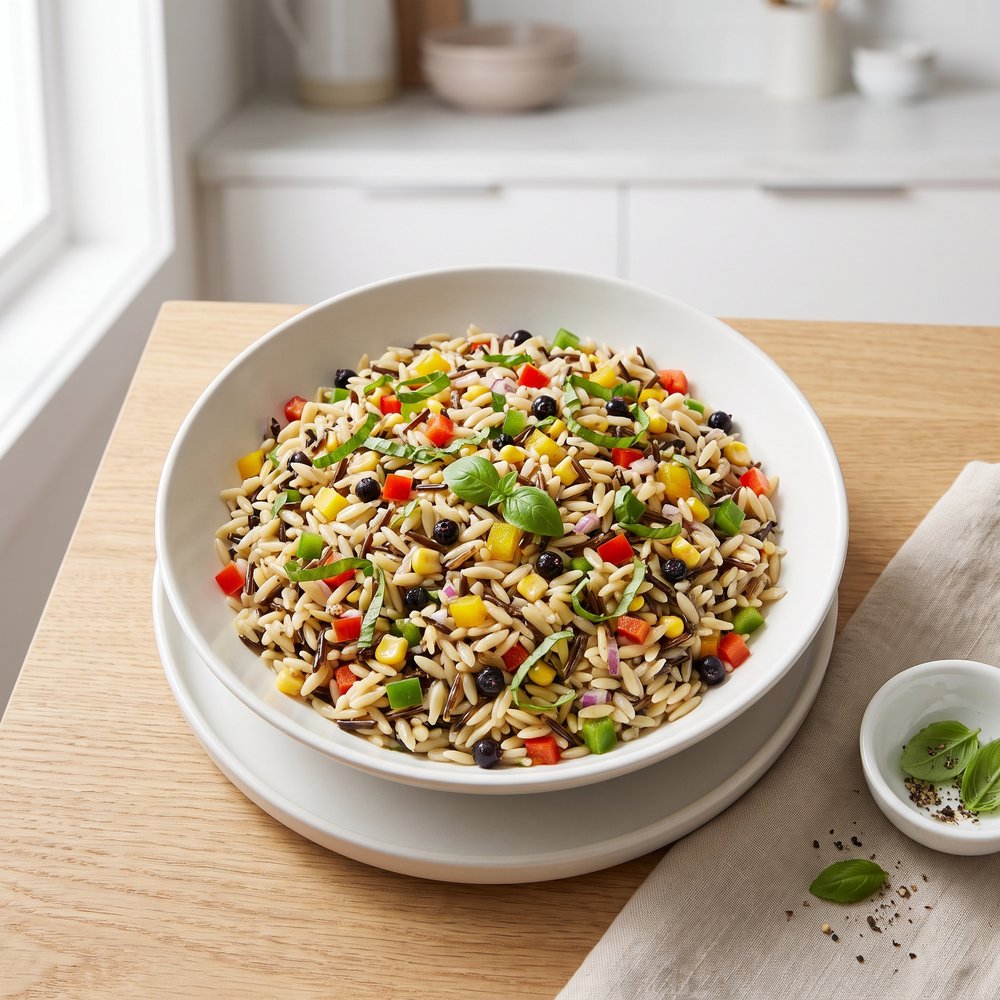 Wild Rice and Orzo Tossed Salad