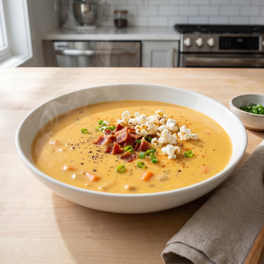 Wisconsin Native's Beer Cheese Soup
