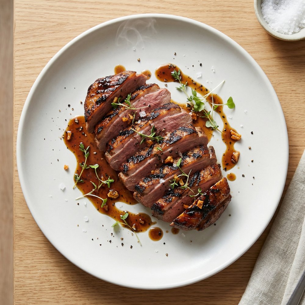 Grilled Wild Duck Breast