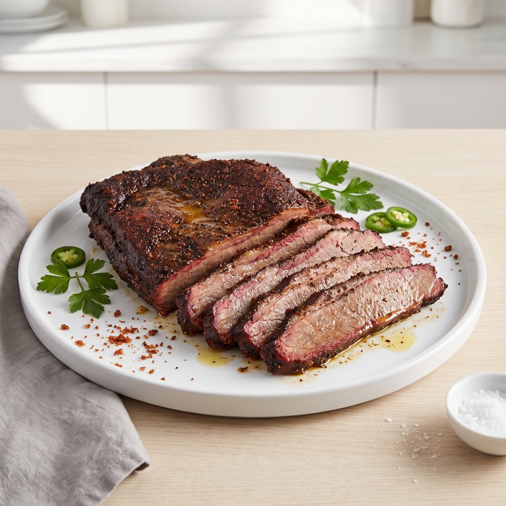 Yeah, I-Lived-in-Texas Smoked Brisket