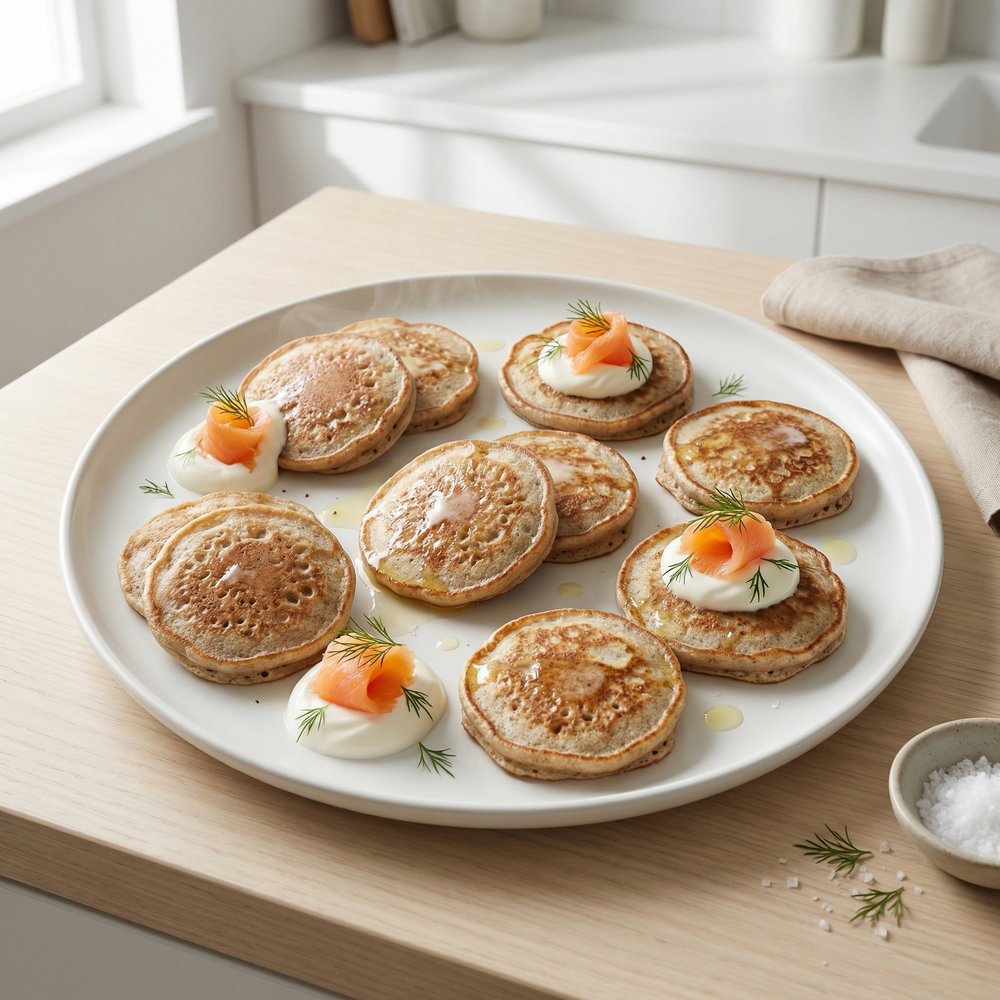 Classic Buckwheat Blini