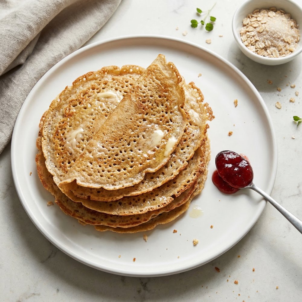 North Staffordshire Oat Pancakes