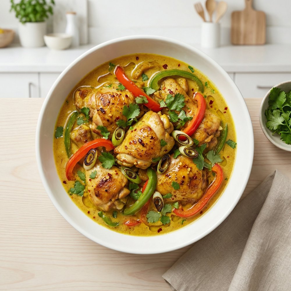 Coconut Chicken Thigh Curry