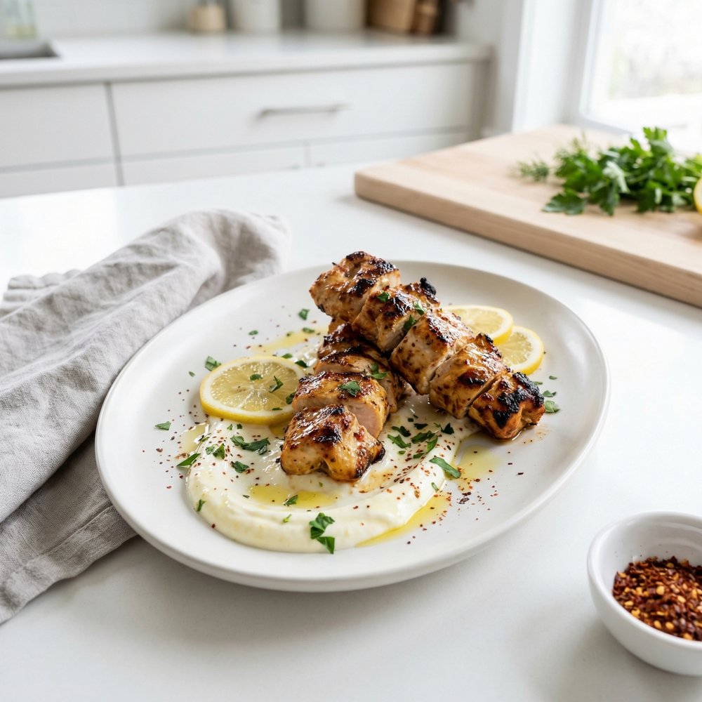 Turkish-Style Chicken Skewers