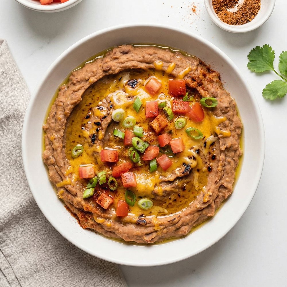 Spiced Refried Bean Dip
