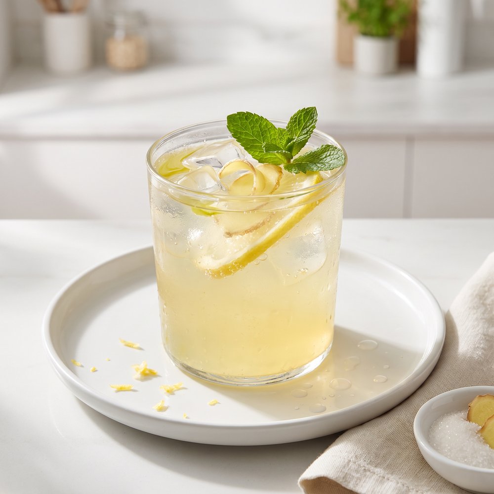 Zingy Ginger-Lemon Refresher