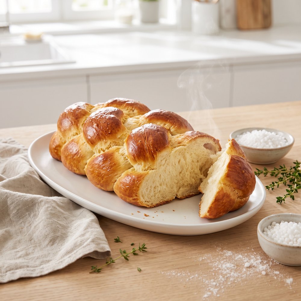 Zopf (Swiss Braided Bread)
